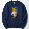 Pluto Never Forget sweatshirt — Navy