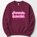 Custom Profession Pink Doll sweatshirt — Maroon