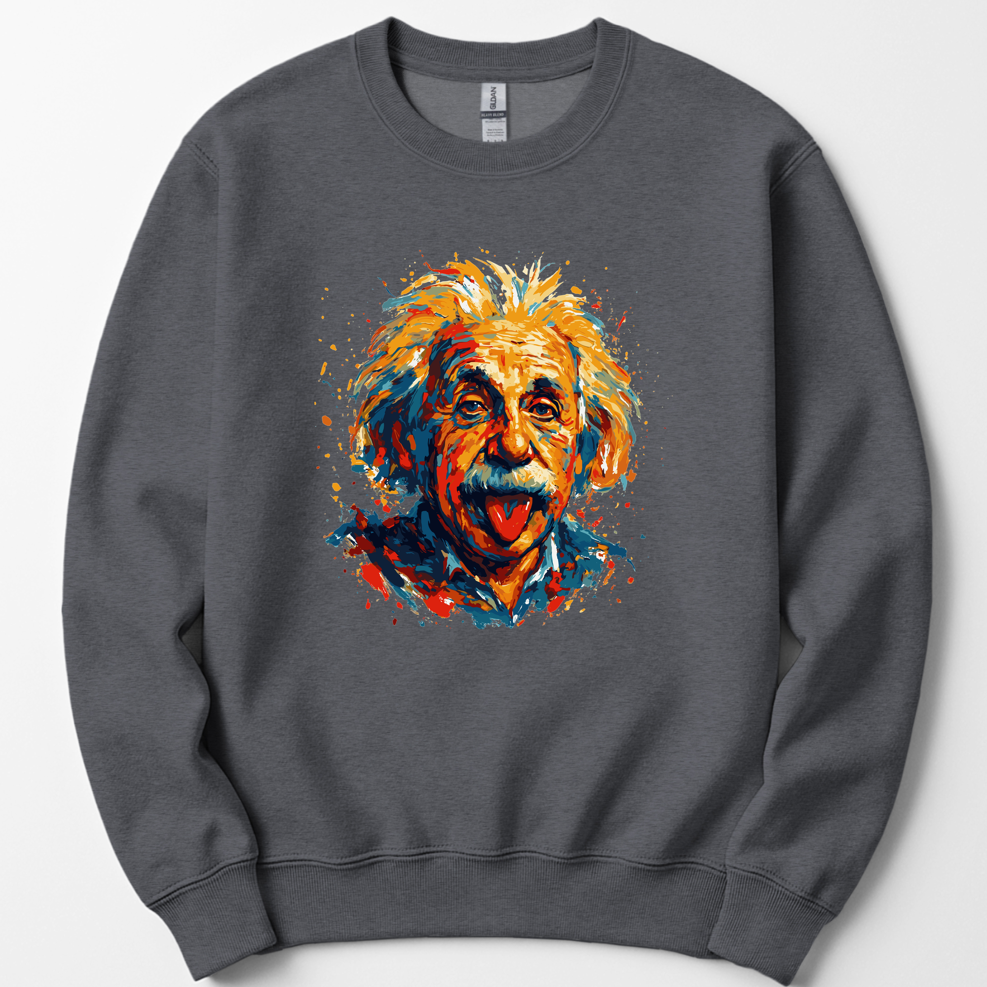 Relatively Unserious sweatshirt — Dark Heather