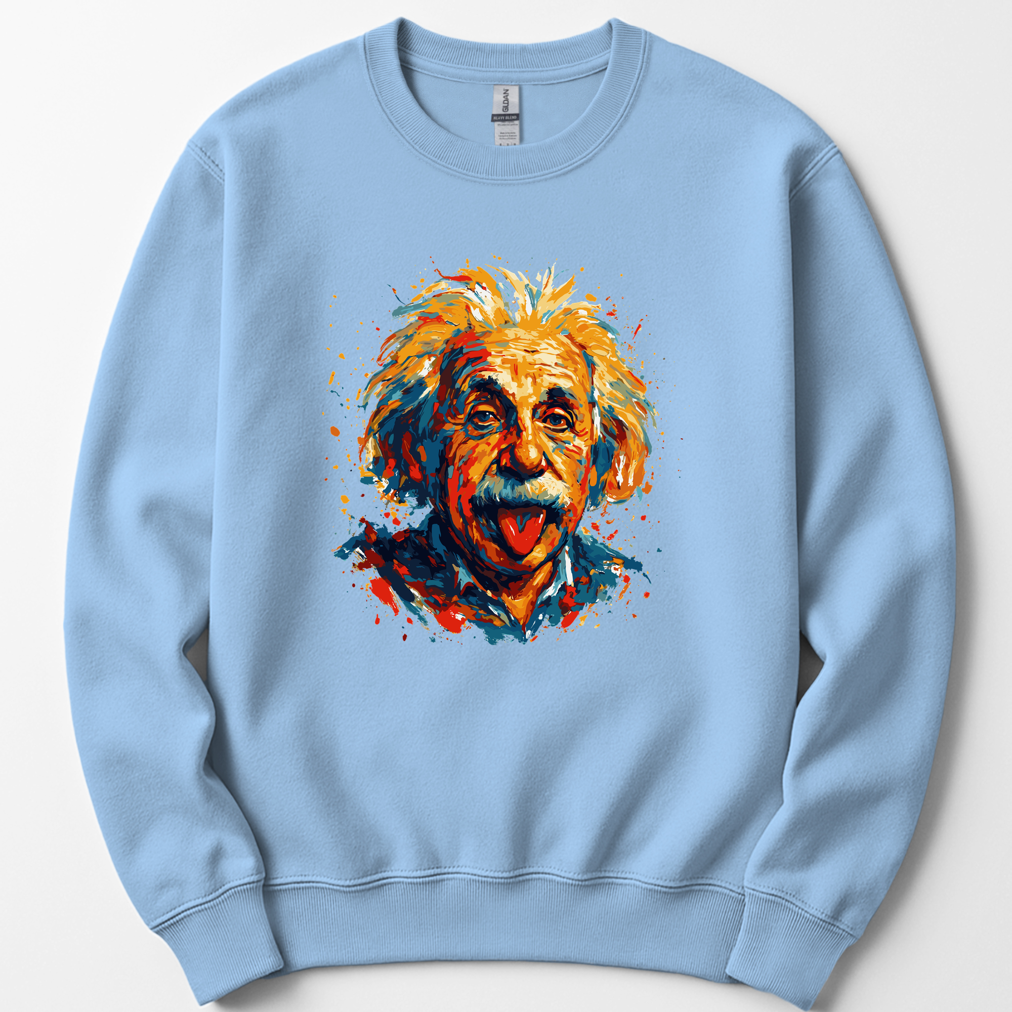 Relatively Unserious sweatshirt — Light Blue