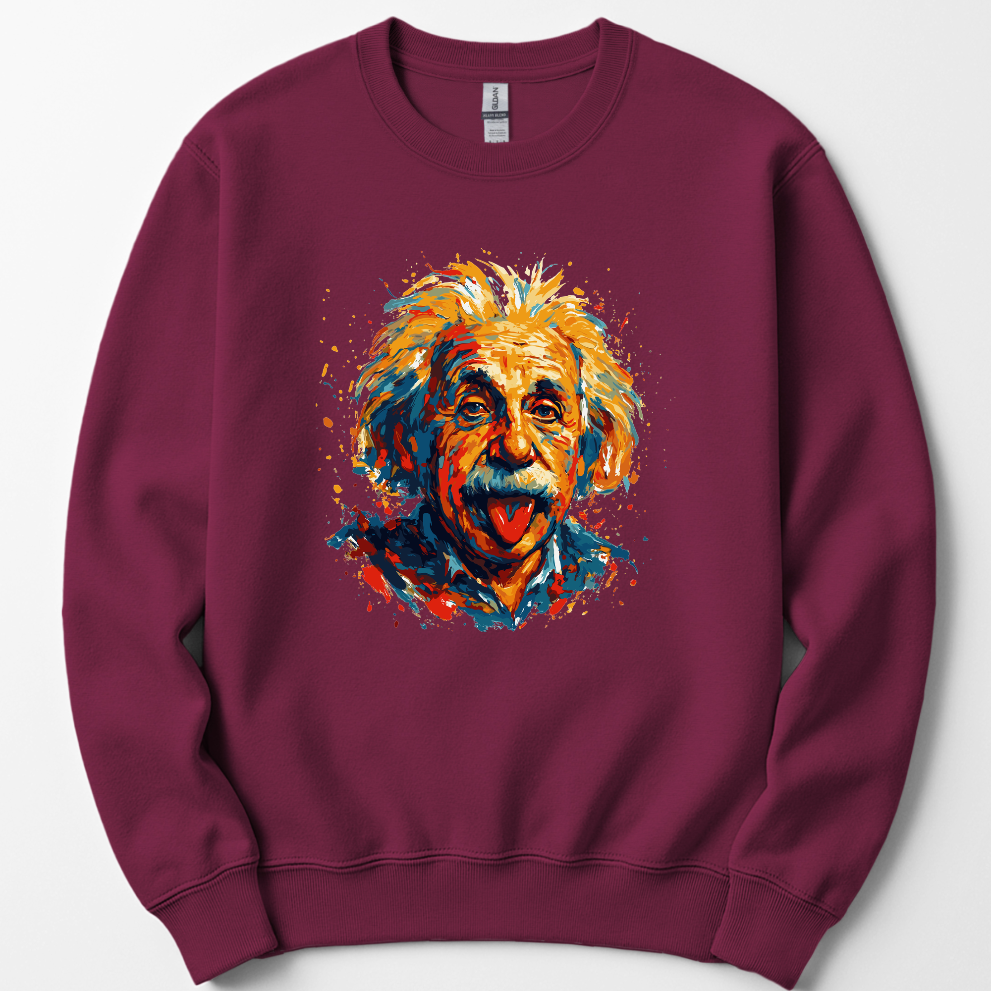 Relatively Unserious sweatshirt — Maroon