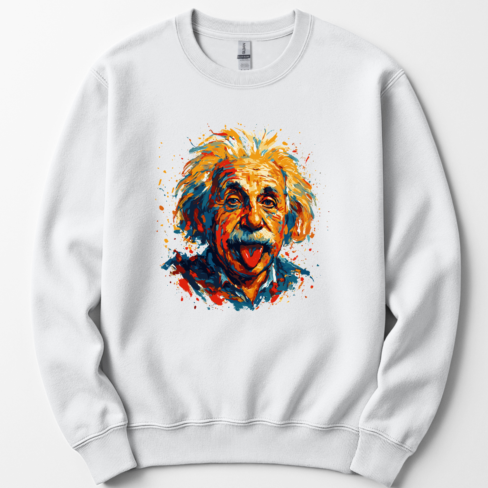 Relatively Unserious sweatshirt — White