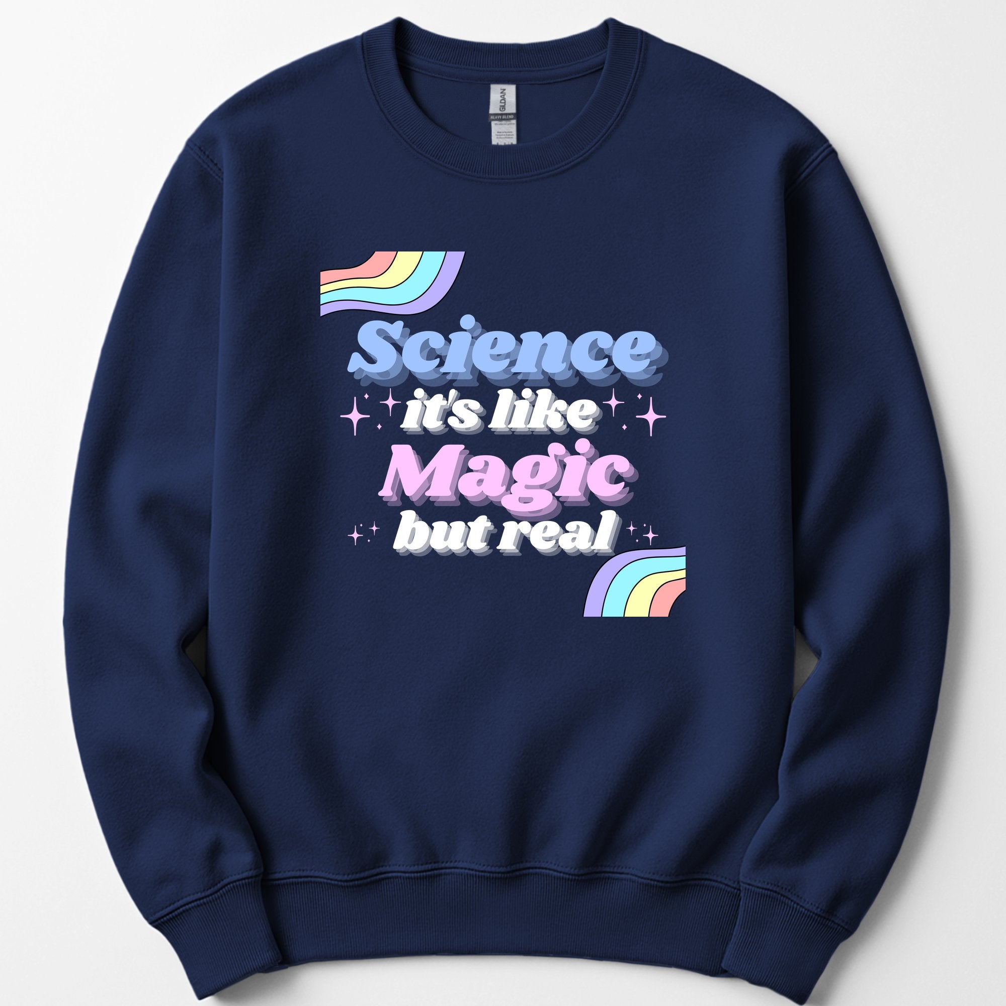 Science Like Magic sweatshirt — Navy
