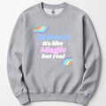 Science Like Magic sweatshirt — Sport Grey