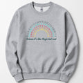 Science Rainbow sweatshirt — Sport Grey