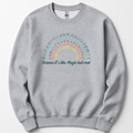Science Rainbow sweatshirt — Sport Grey
