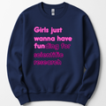 Science Research Funding sweatshirt — Navy