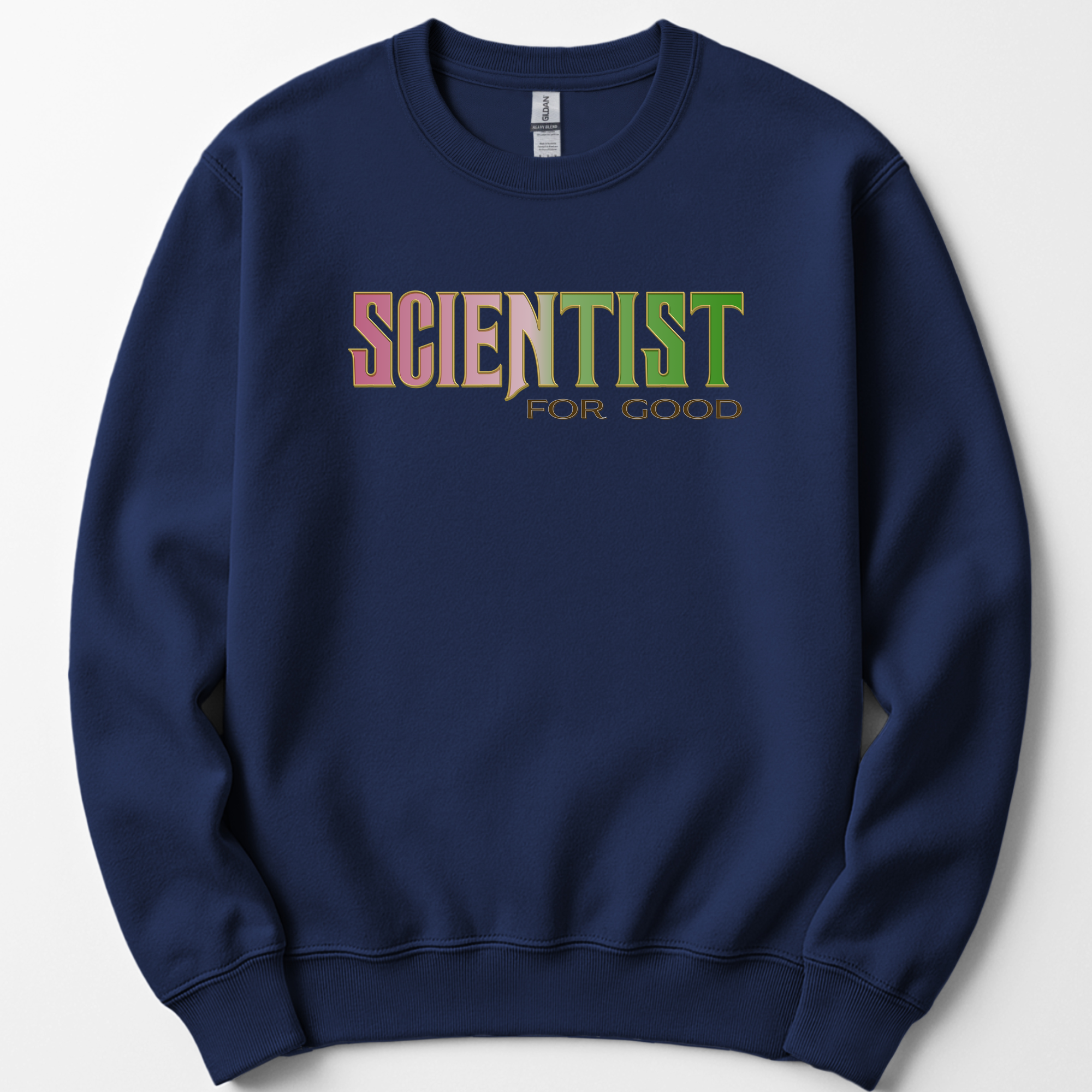 Scientist For Good sweatshirt — Navy