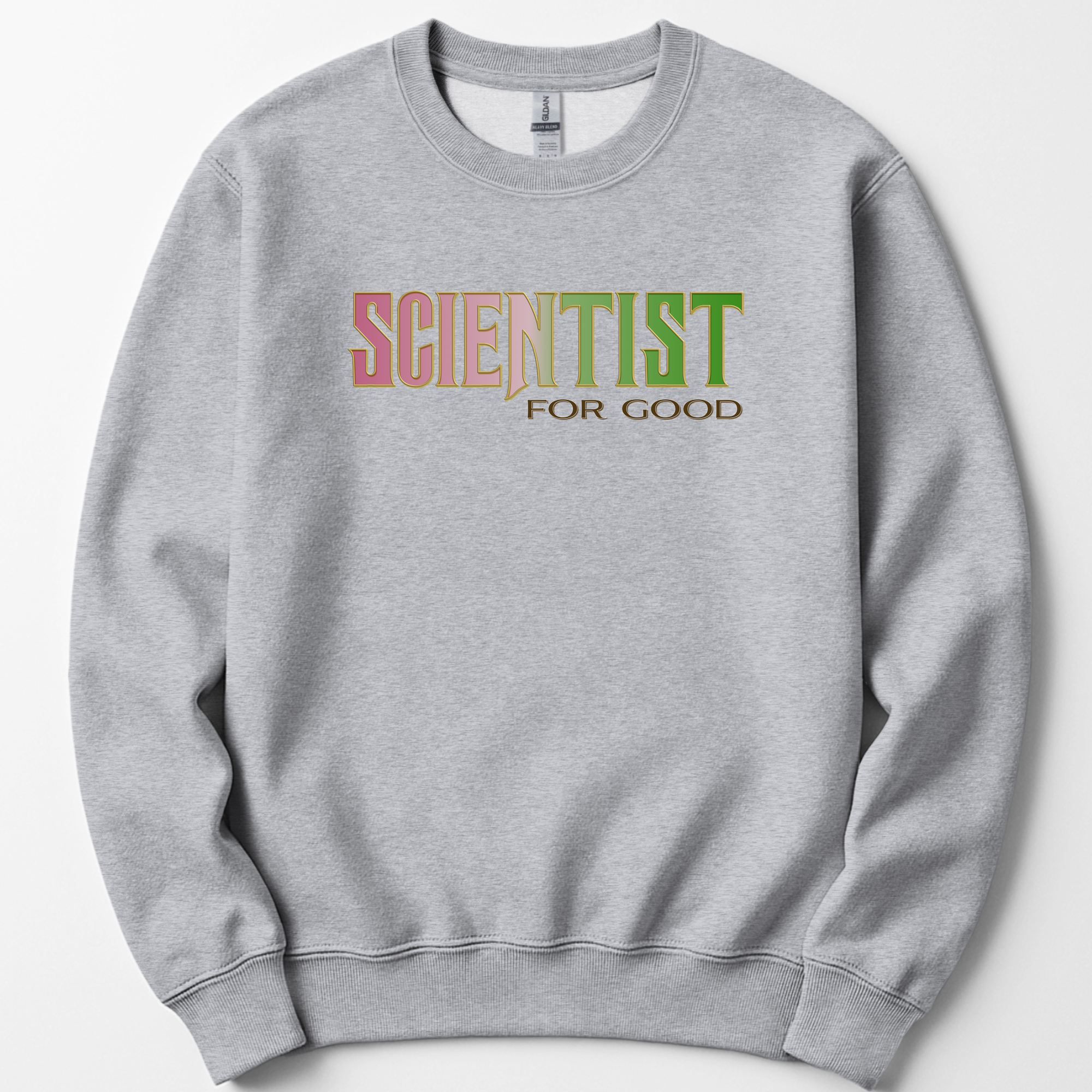 Scientist For Good sweatshirt — Sport Grey