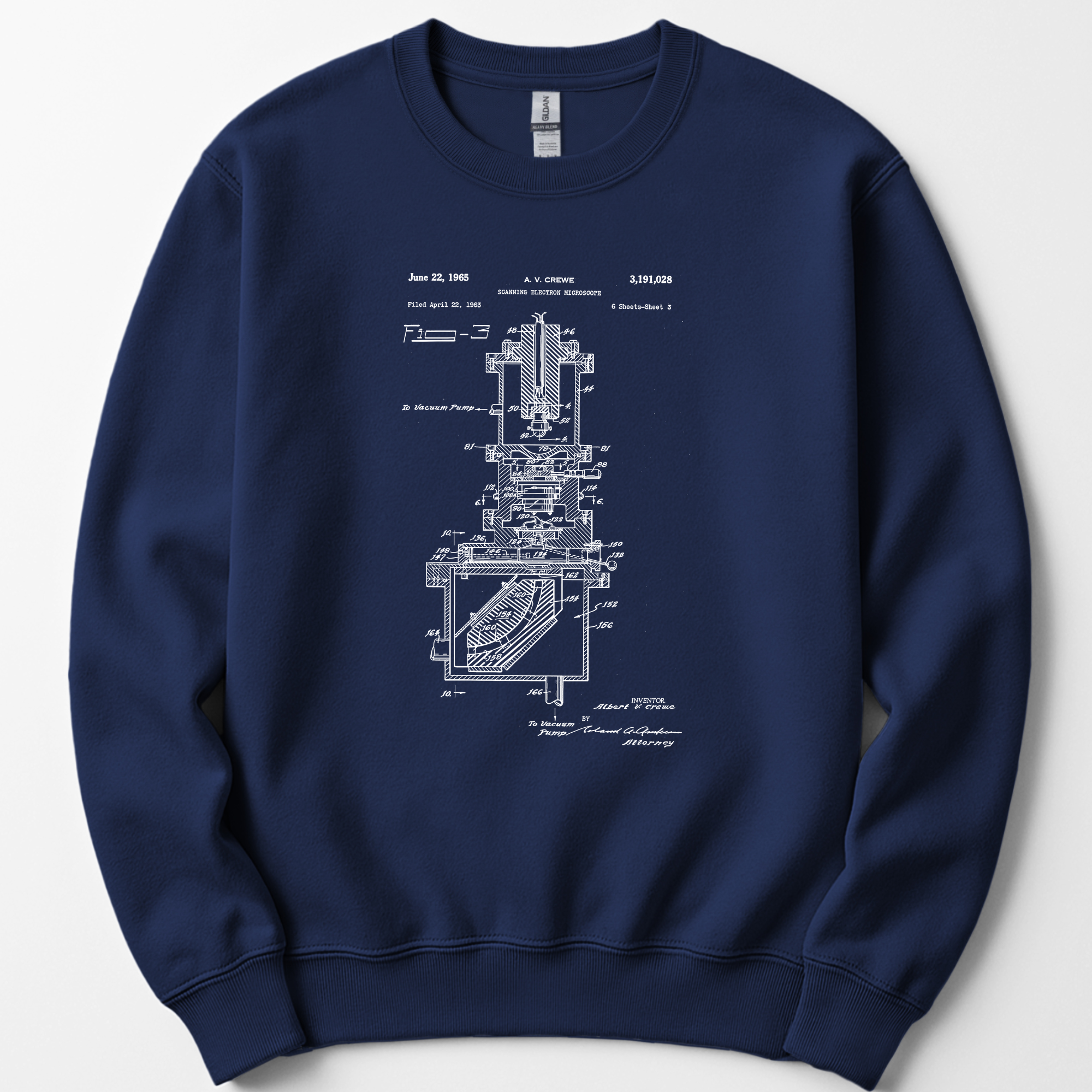 SEM Patent sweatshirt — Navy