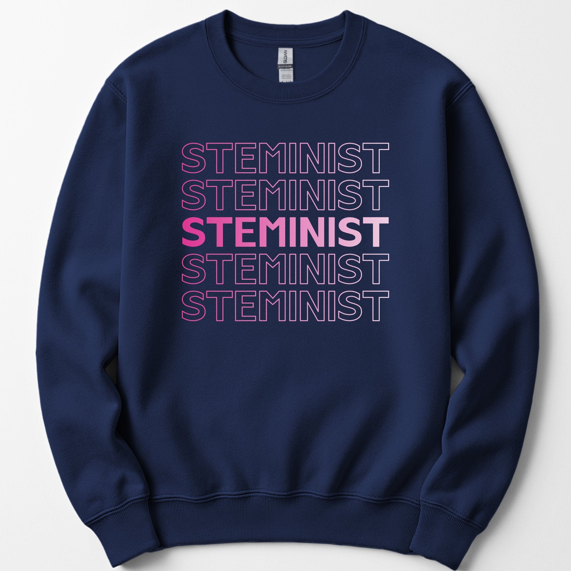 STEMINIST sweatshirt — Navy