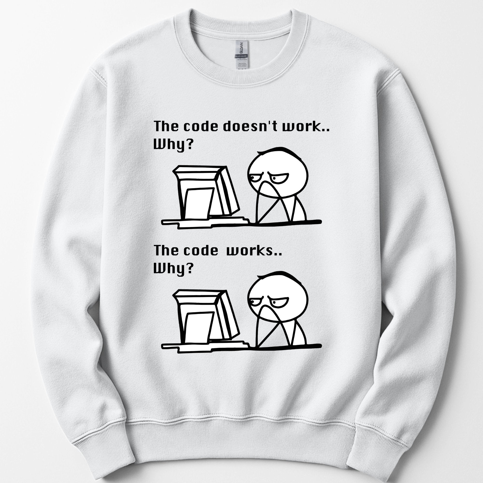 The Code Works sweatshirt — White