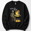 This Is Fine sweatshirt — Black