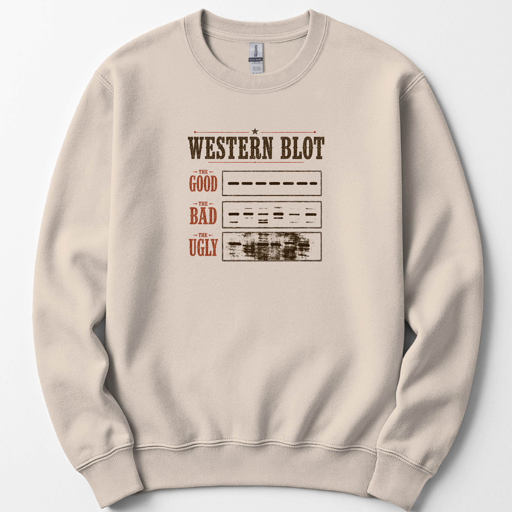 Western Blot sweatshirt — Sand