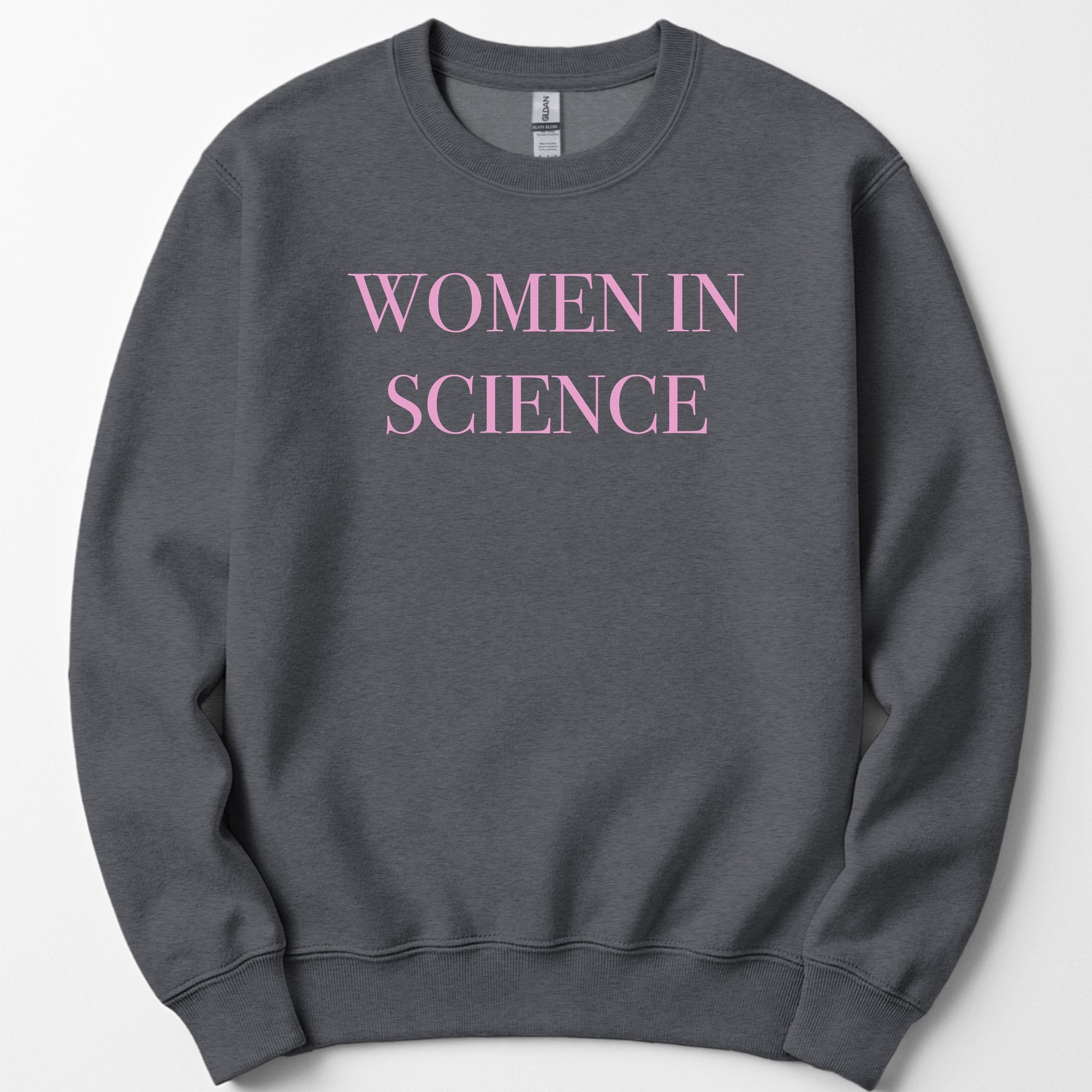 Women In Science sweatshirt — Dark Heather