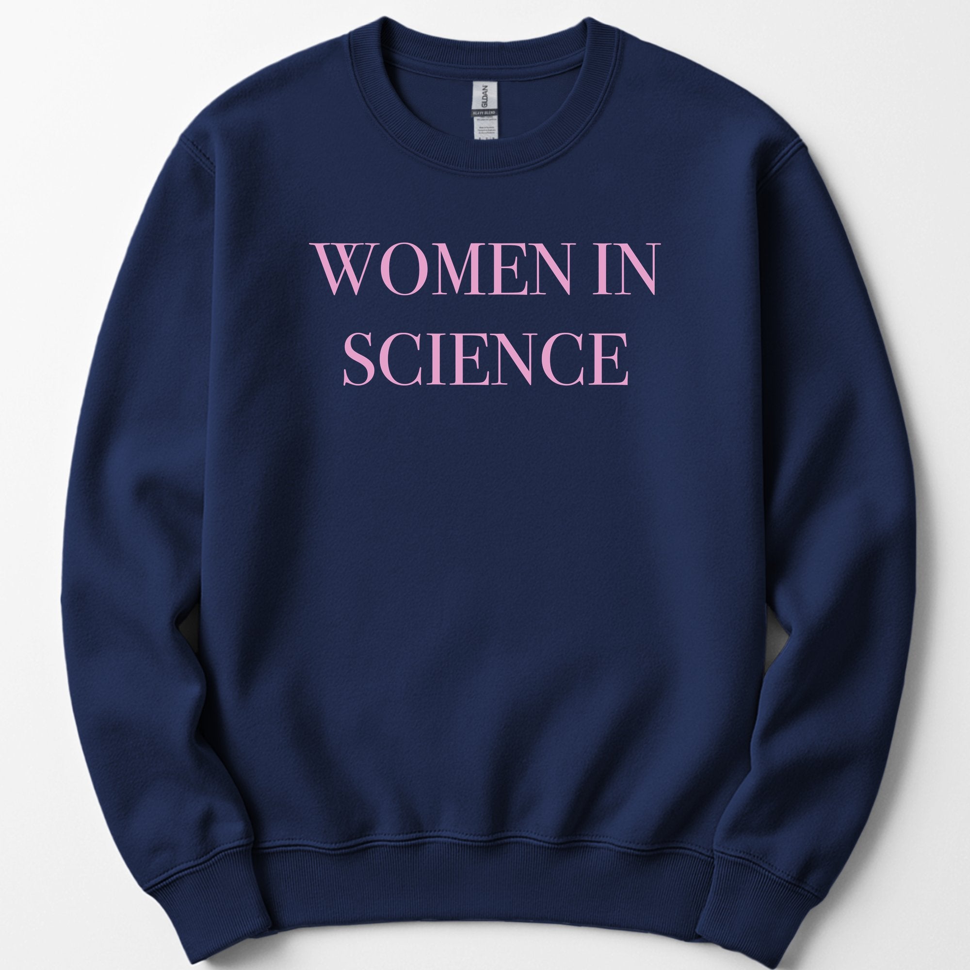Women In Science sweatshirt — Navy