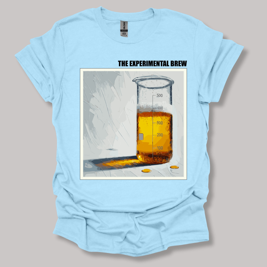 The Experimental Brew T-shirt Light Blue / S