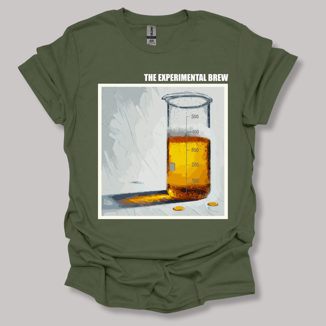 The Experimental Brew T-shirt Military Green / S