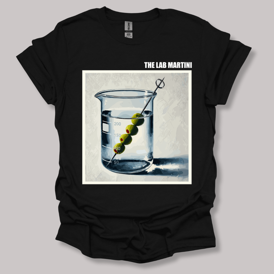 The Lab Martini T-shirt Black / S
