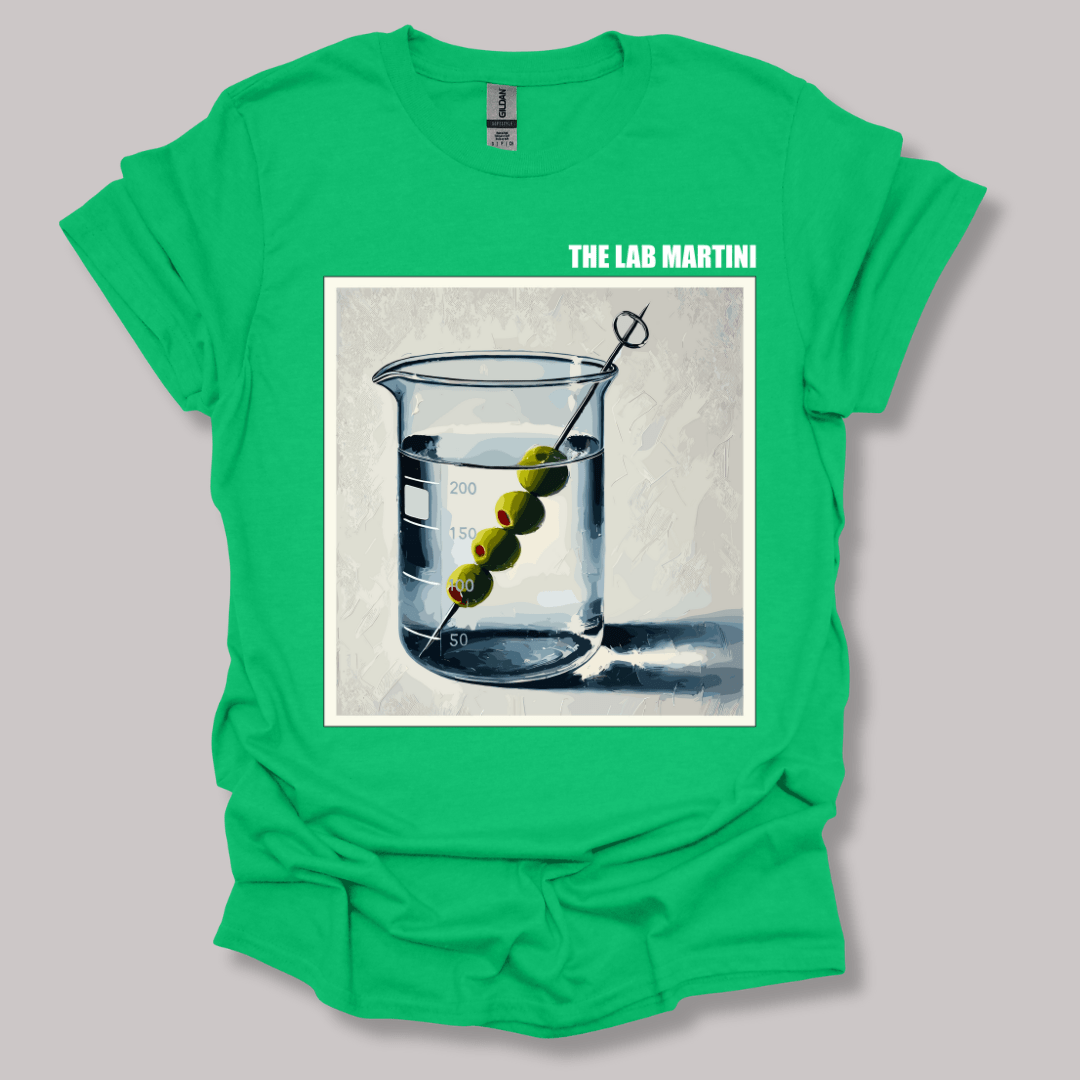 The Lab Martini T-shirt Irish Green / S
