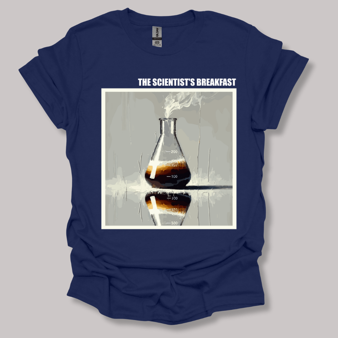 The Scientist's Breakfast T-shirt Navy / S