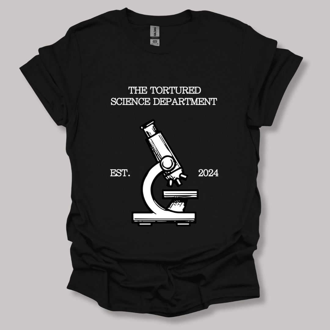 The Tortured Science Department T-shirt Black / S