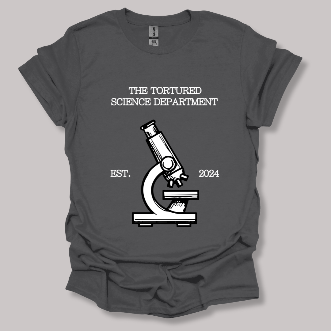 The Tortured Science Department T-shirt Charcoal / S
