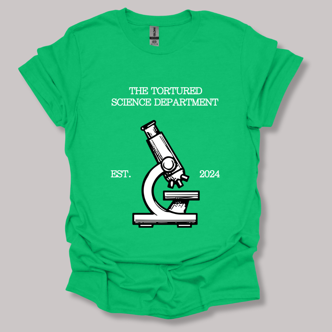 The Tortured Science Department T-shirt Irish Green / S