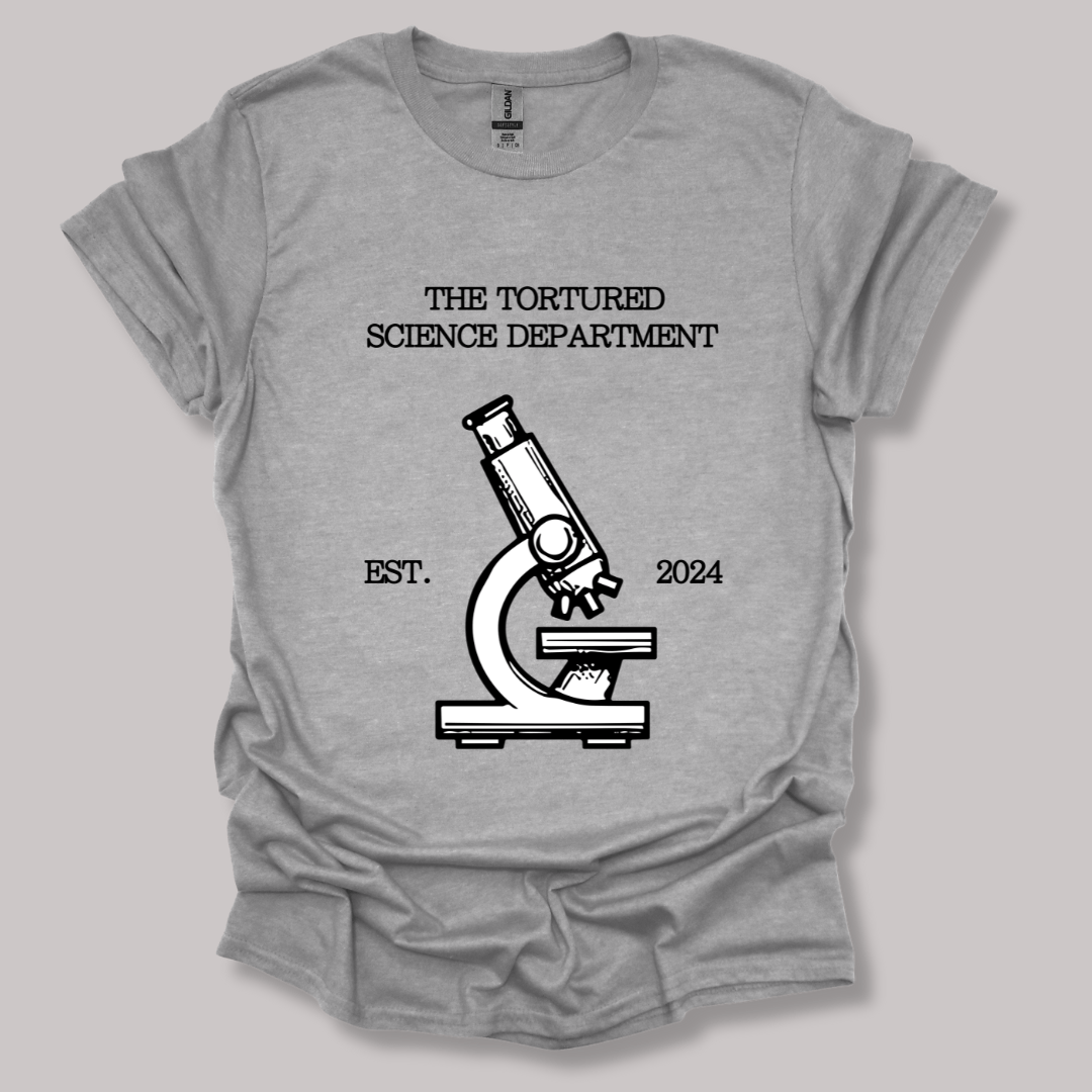 The Tortured Science Department T-shirt Sports Grey / S