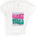 Bubble Science v-neck t-shirt — White