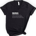 Computer Scientist Definition v-neck t-shirt — Black