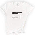Environmental Scientist Definition v-neck t-shirt — White