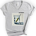 The Lab Martini v-neck t-shirt — Athletic Heather