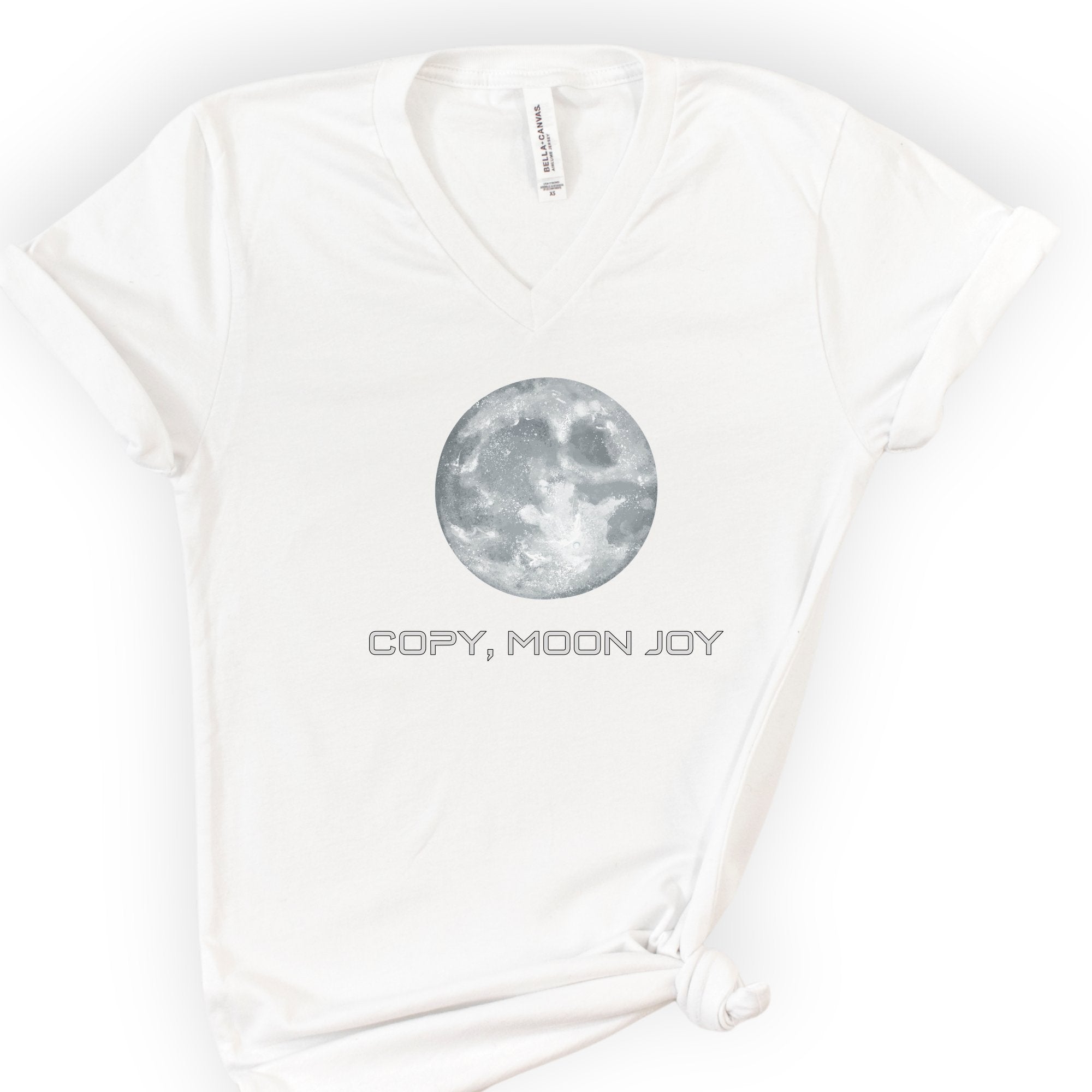 Copy, Moon Joy v-neck t-shirt — White