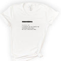 Physicist Definition v-neck t-shirt — White