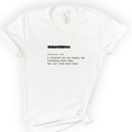 Physicist Definition v-neck t-shirt — White