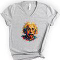 Relatively Unserious v-neck t-shirt — Athletic Heather