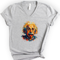 Relatively Unserious v-neck t-shirt — Athletic Heather