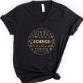 Scientific Symbol v-neck t-shirt — Black
