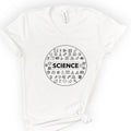 Scientific Symbol v-neck t-shirt — White