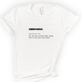Scientist Definition v-neck t-shirt — White