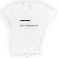 Scientist Definition v-neck t-shirt — White