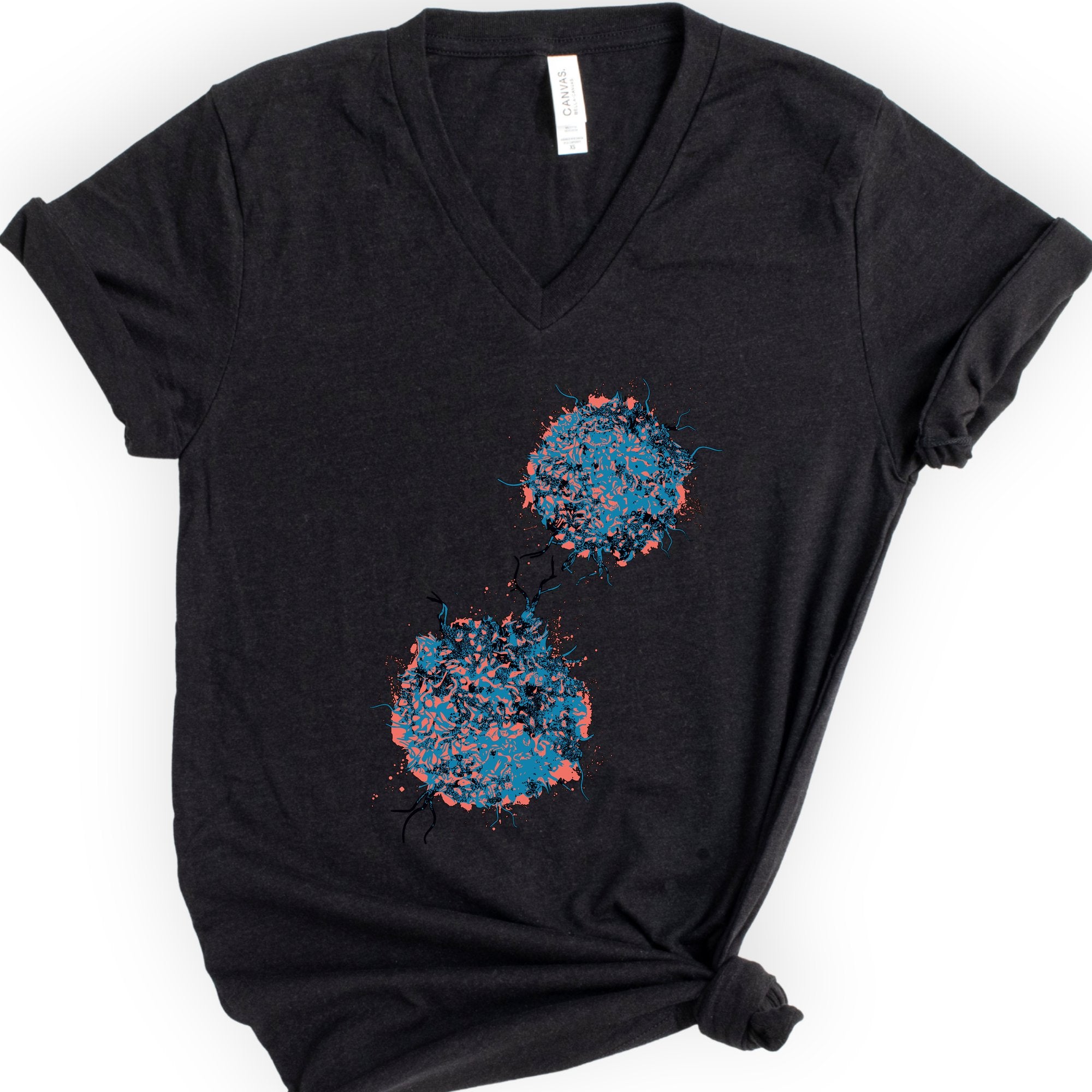 T-cells v-neck t-shirt — Black