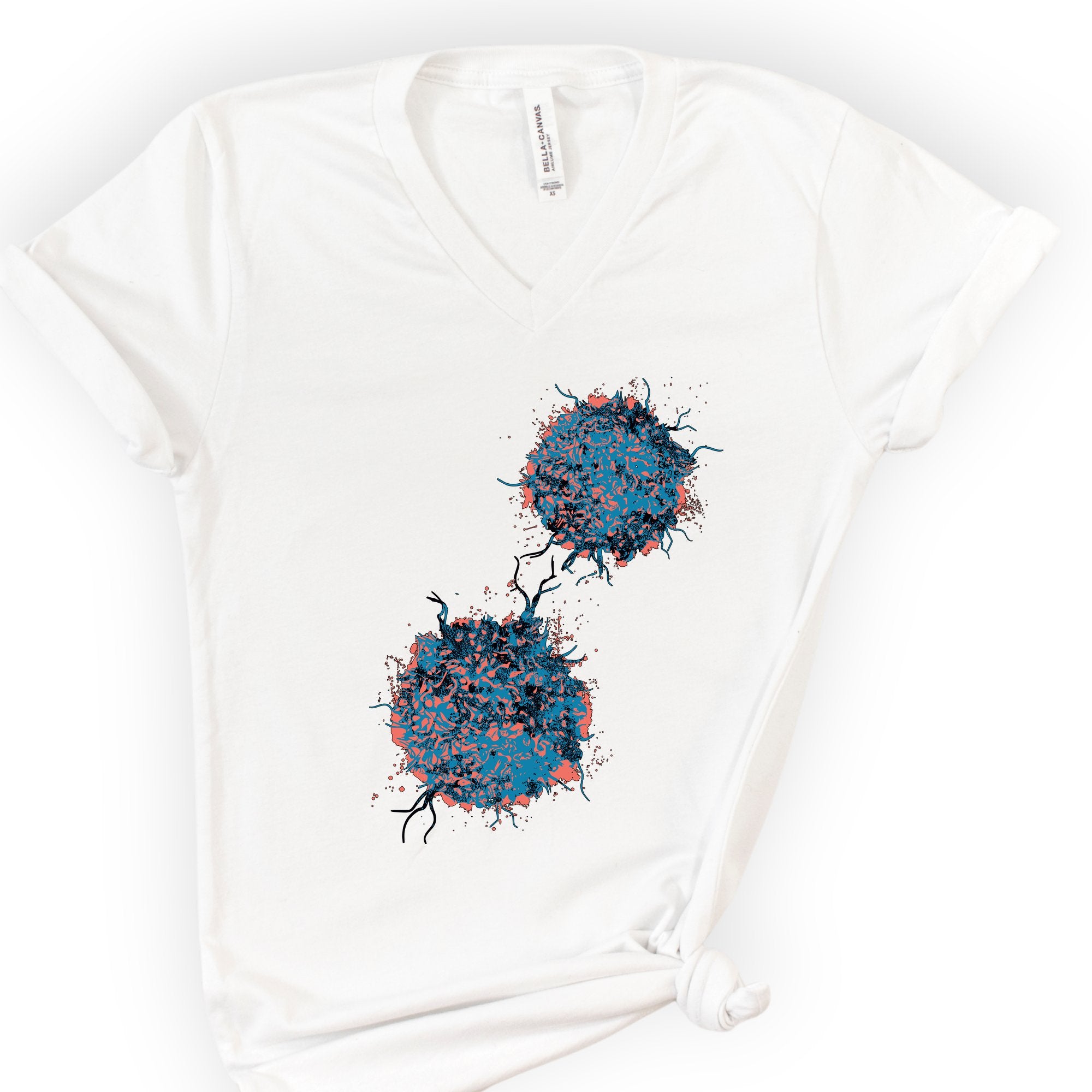 T-cells v-neck t-shirt — White