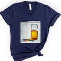 The Experimental Brew v-neck t-shirt — Navy