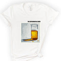 The Experimental Brew v-neck t-shirt — White