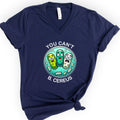You Can't B. Cereus v-neck t-shirt — Navy