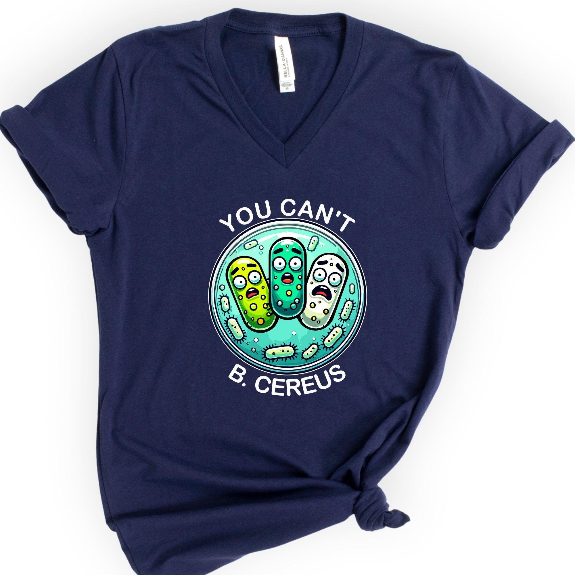 You Can't B. Cereus v-neck t-shirt — Navy