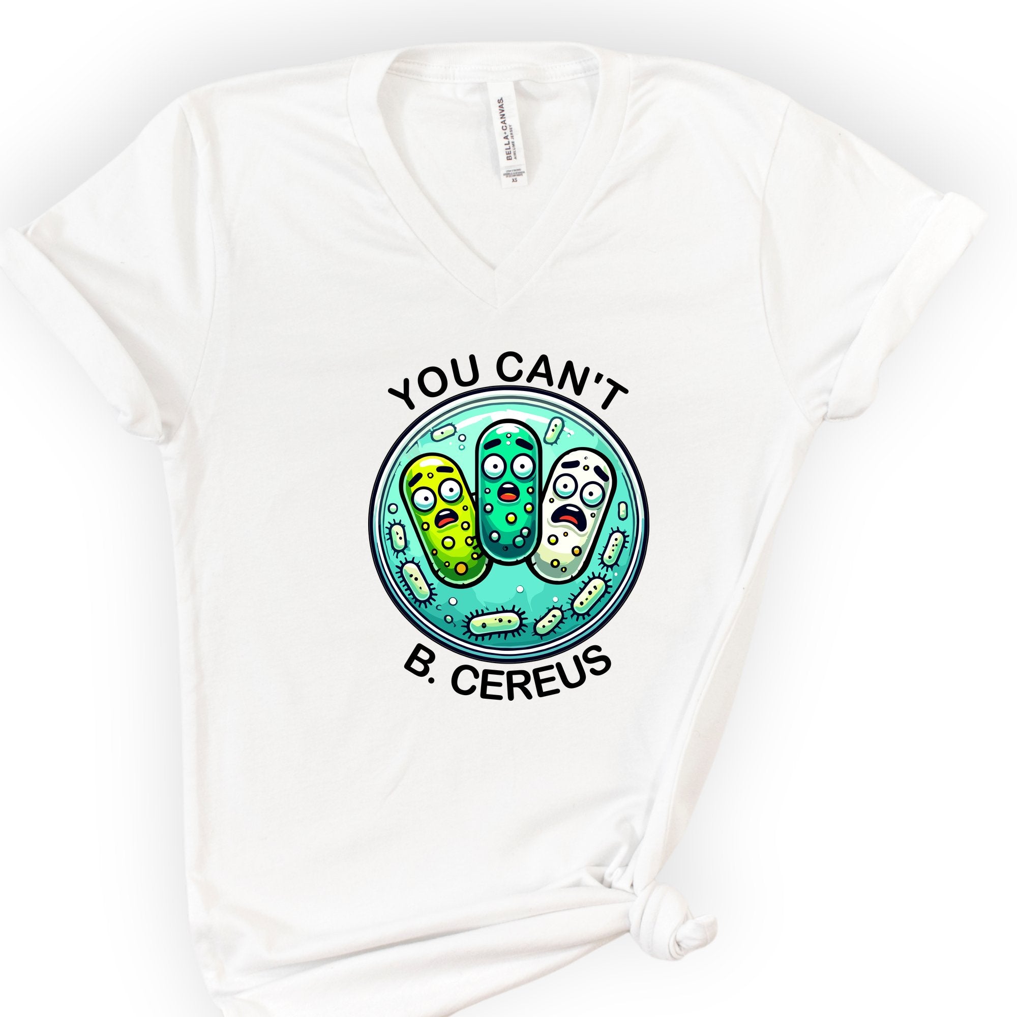 You Can't B. Cereus v-neck t-shirt — White