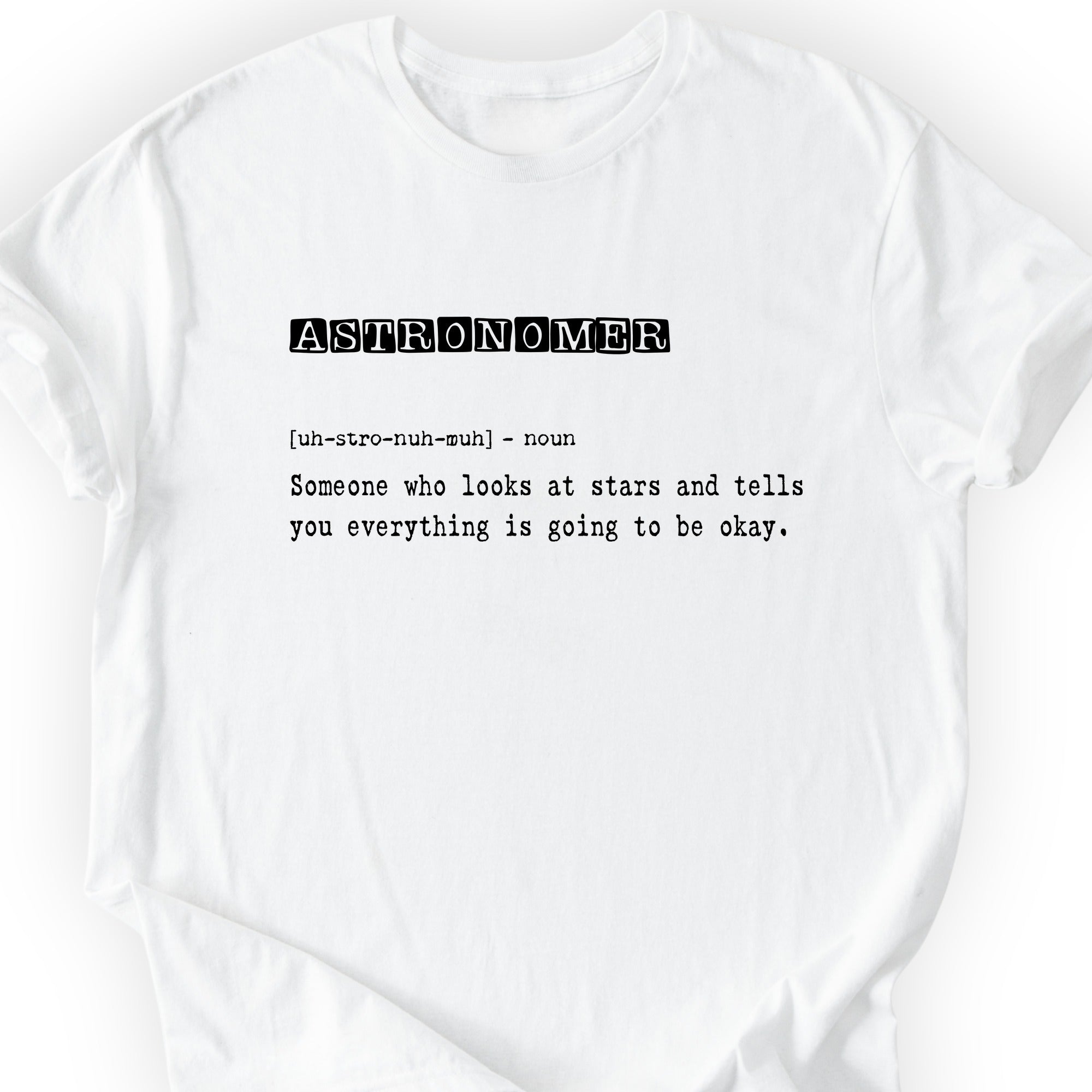 Astronomer Definition T-shirt White